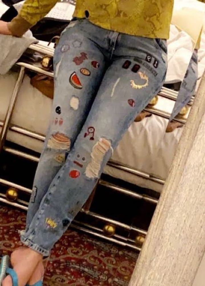 Ripped &amp; Patched Denim By Zara | Attidue You