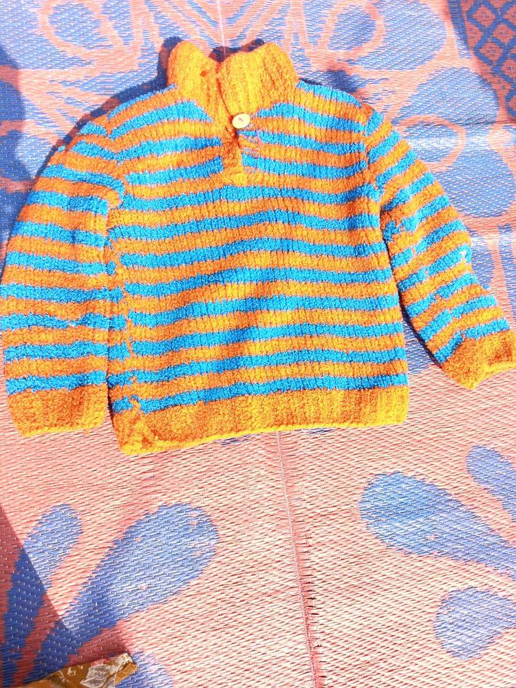 Striped Knit Sweater