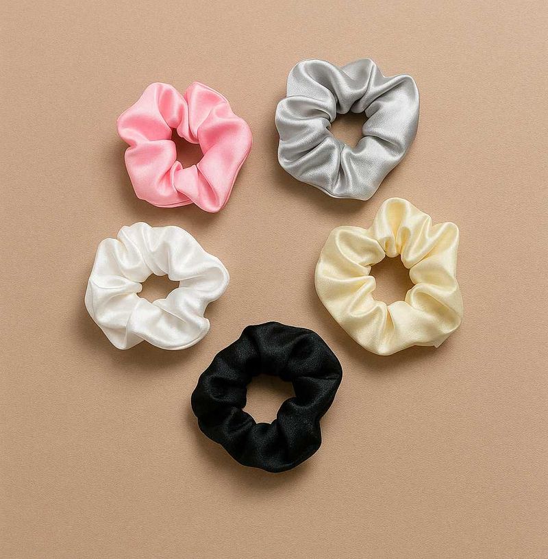Satin Scrunchie Set