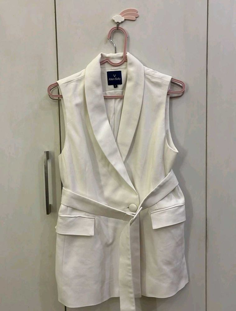 Allen Solly Sleeveless Blazer Vest