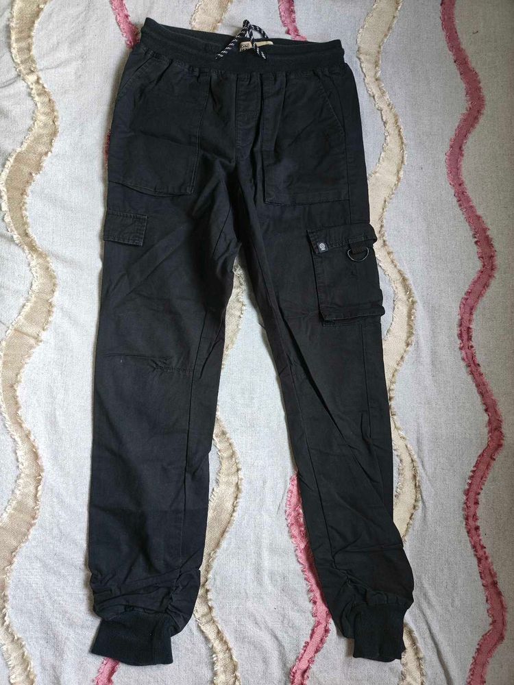 Black Cargo Pants
