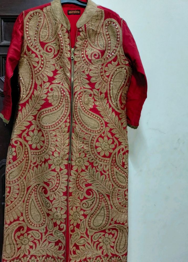 Beautiful Red Kurti Makes You Gorgeous For Sure ❤️Must Try
