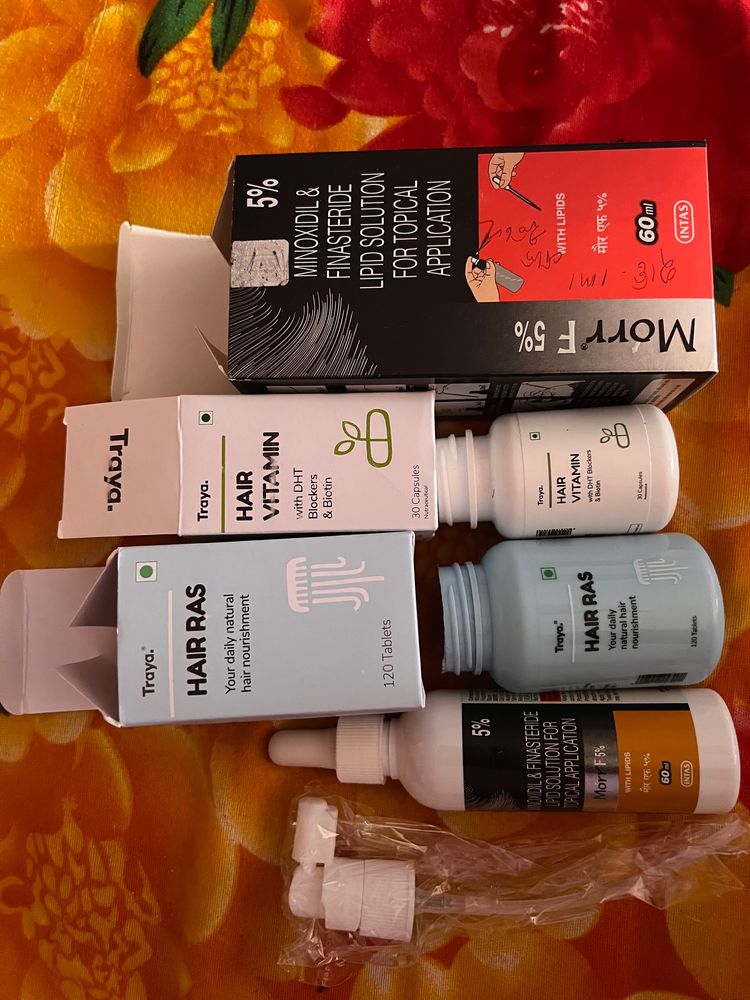 Traya Hair Treatment Kit 3 Product Only