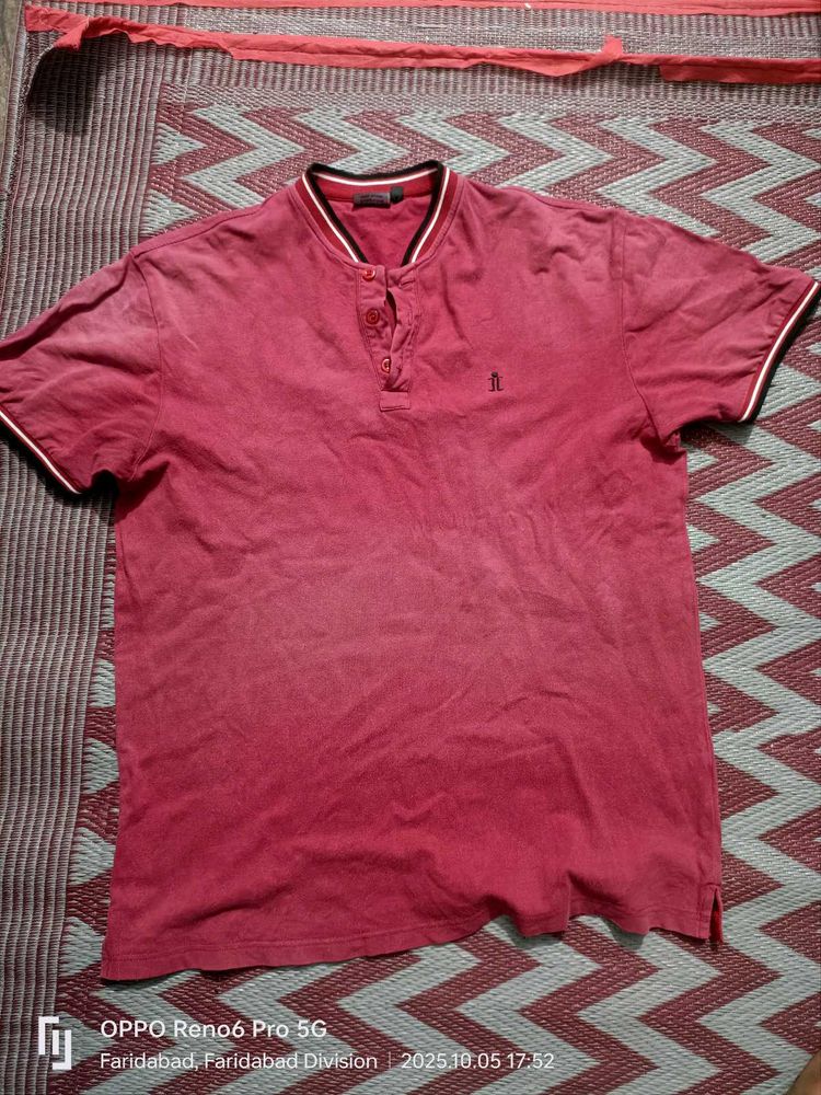 Maroon Casual Shirt