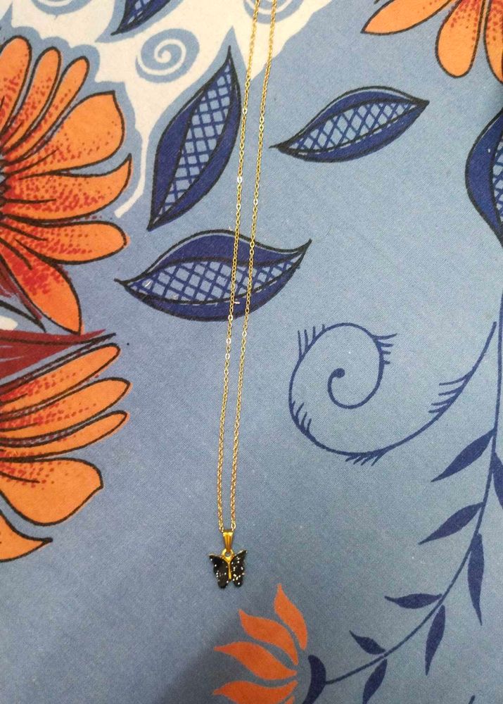 Butterfly Pendant Necklace