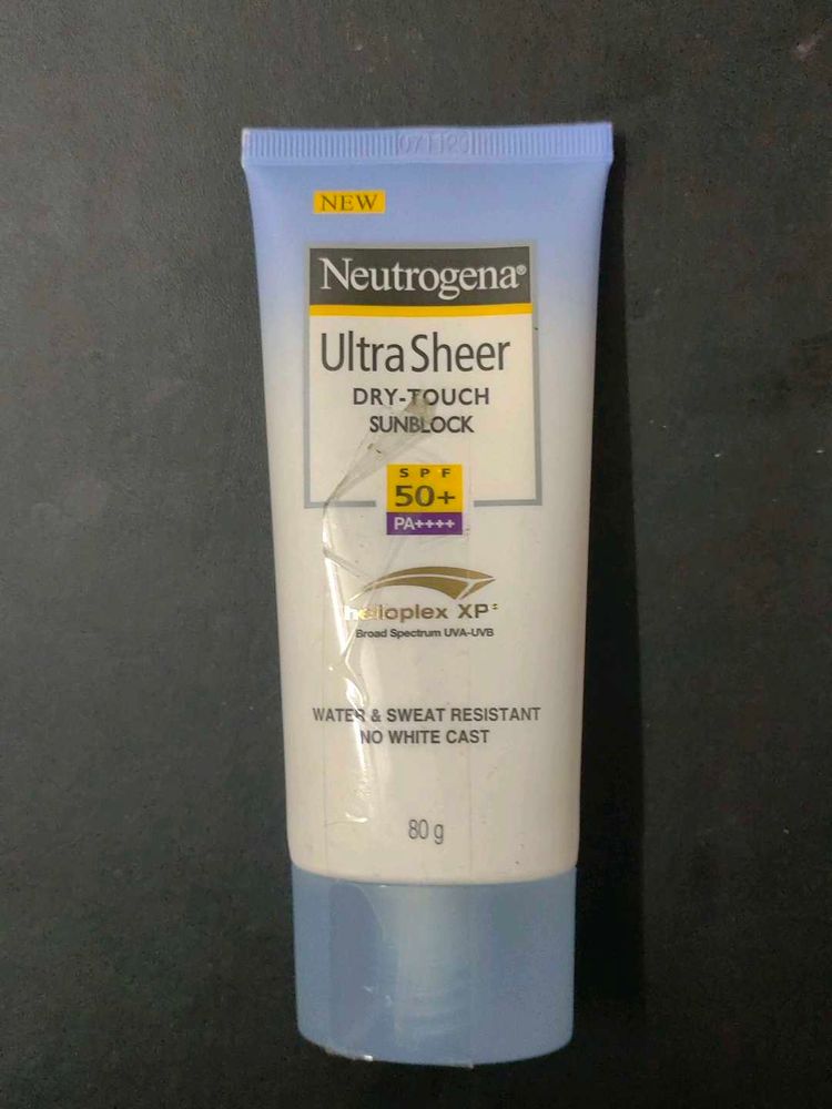 Neutrogena Ultra Sheer Sunblock SPF 50+