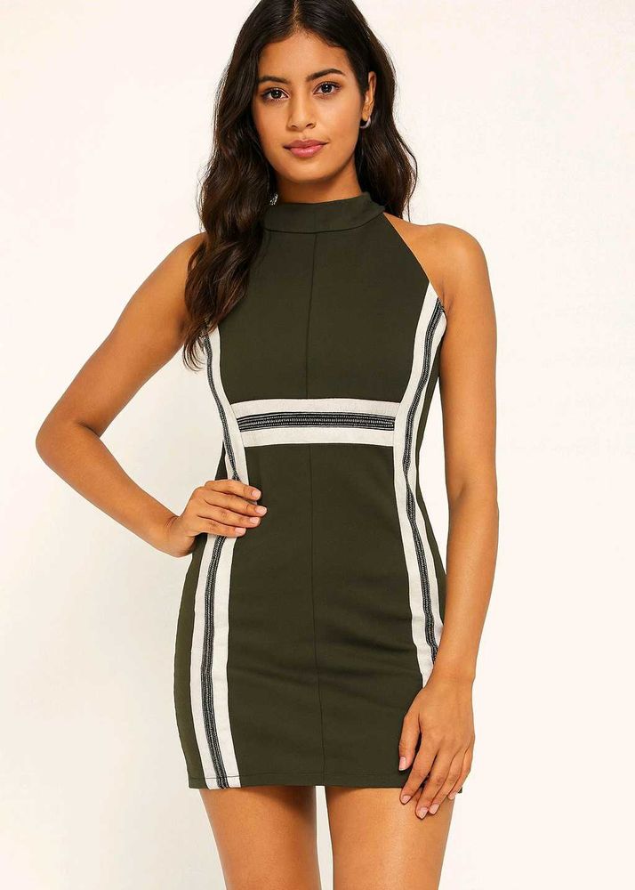 Stylish Olive Green  BODYCON ❤️