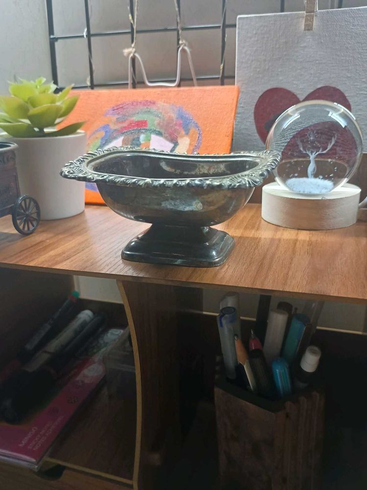 Vintage Silver Plated Dish