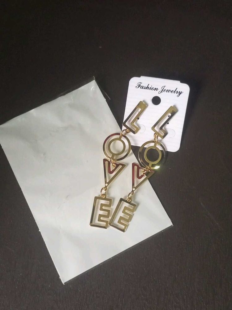 Love Dangle Earrings