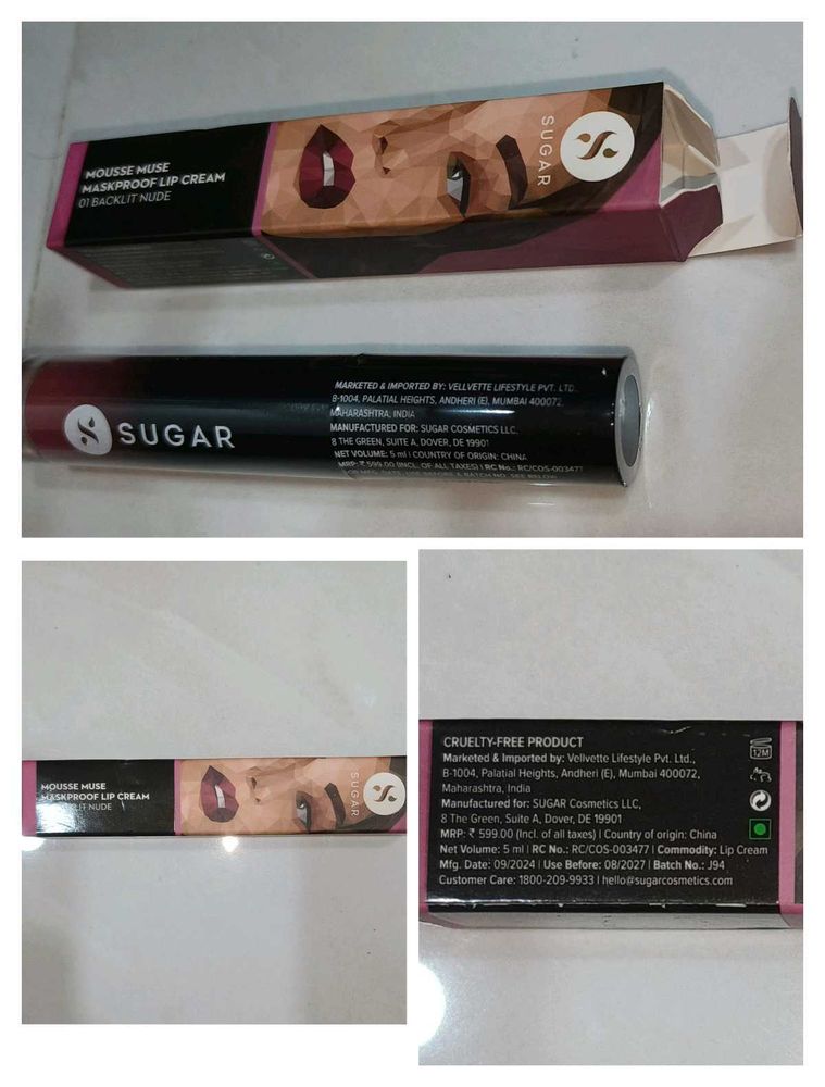 SUGAR Mousse Muse Lip Cream