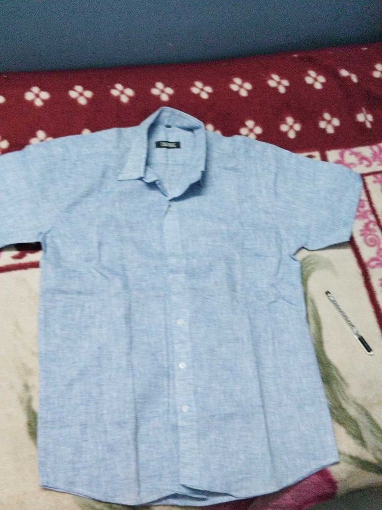 Light Blue Casual Shirt (L Size)