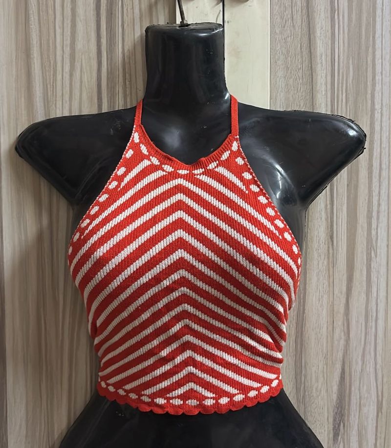 Sexy Halter Crop Top