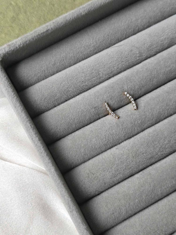 Stud Earrings For Piercing. Koka Style