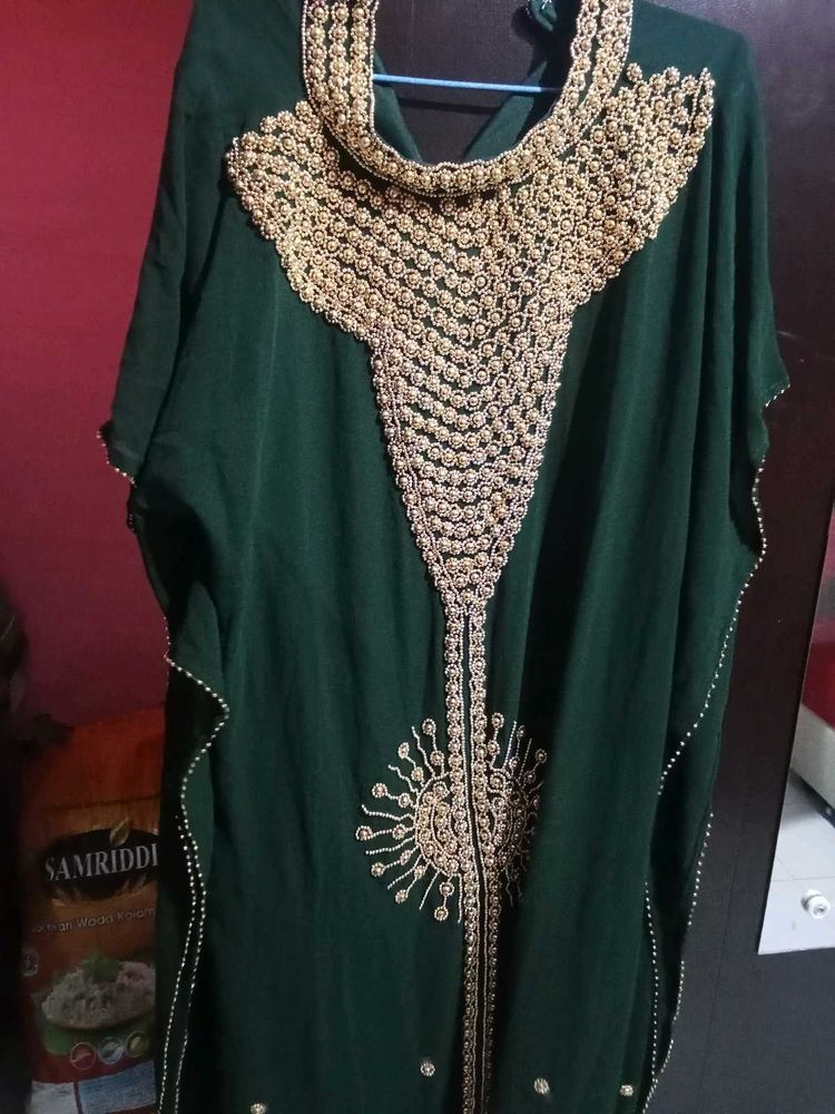 Party Wear Kaftan Long Dress