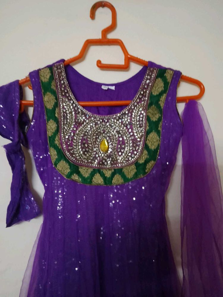 Anarkali Frock Pajama Duppata