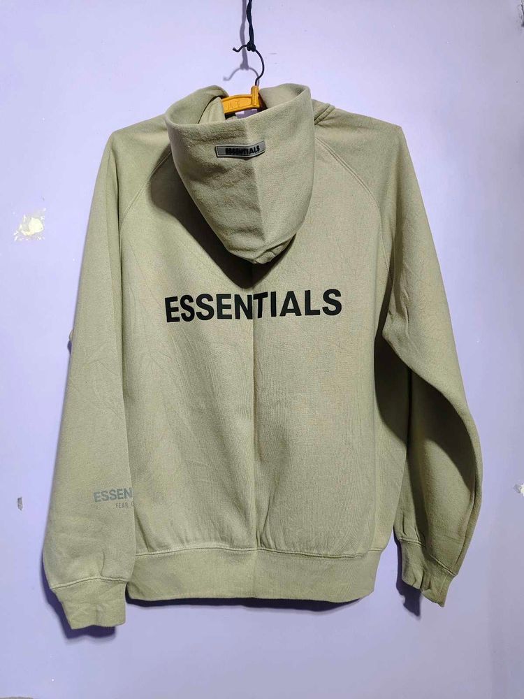 Fear of God Essentials Comfortable Zip-Up Hoodie n