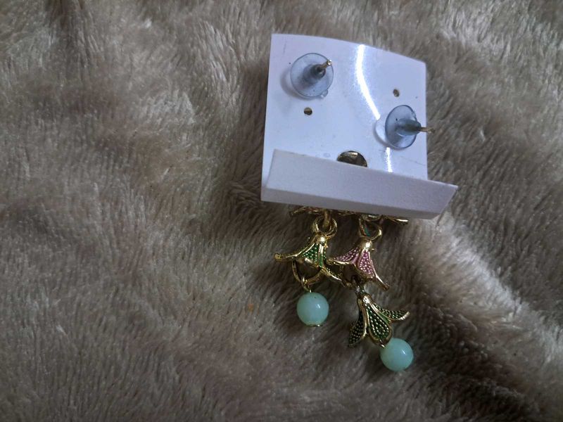Floral Dangle Earrings