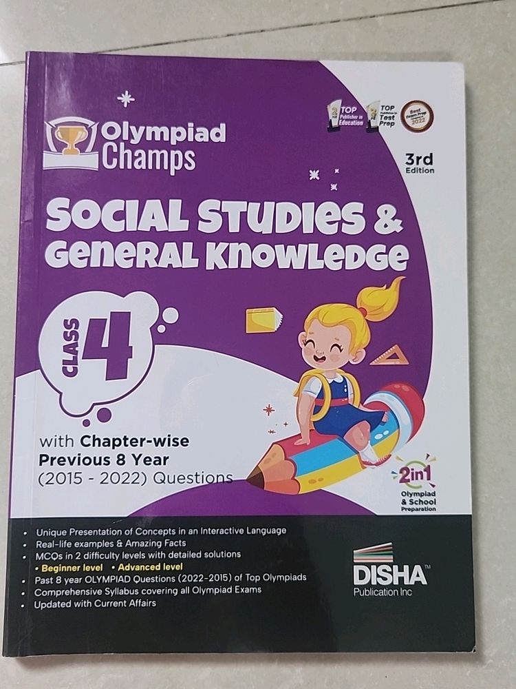 Ss And Gk olympiad Guide Class 4
