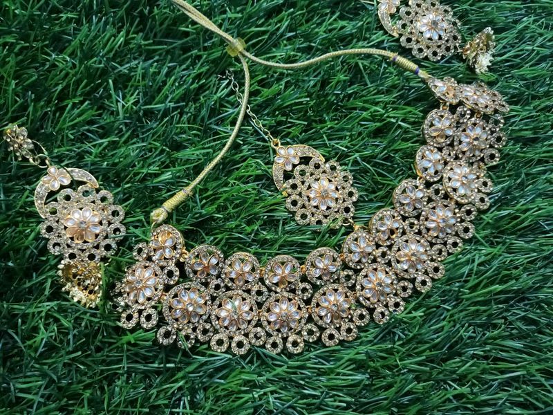 Flower Look Jewellery Set