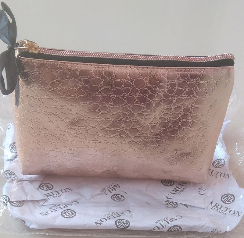 Carlton London Rose Gold Pouch