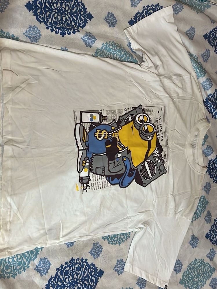 Cartoon Graphic T-Shirt