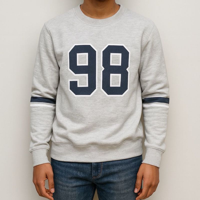 Grey Sweatshirt - Number 98