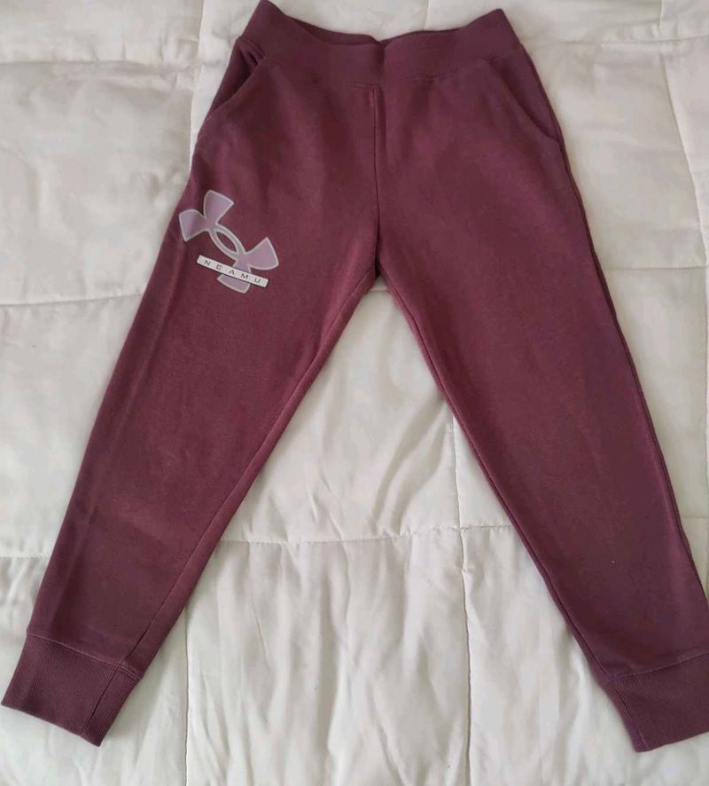 Mauve Track Pant For Girl