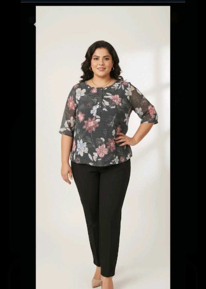 Floral Print Top