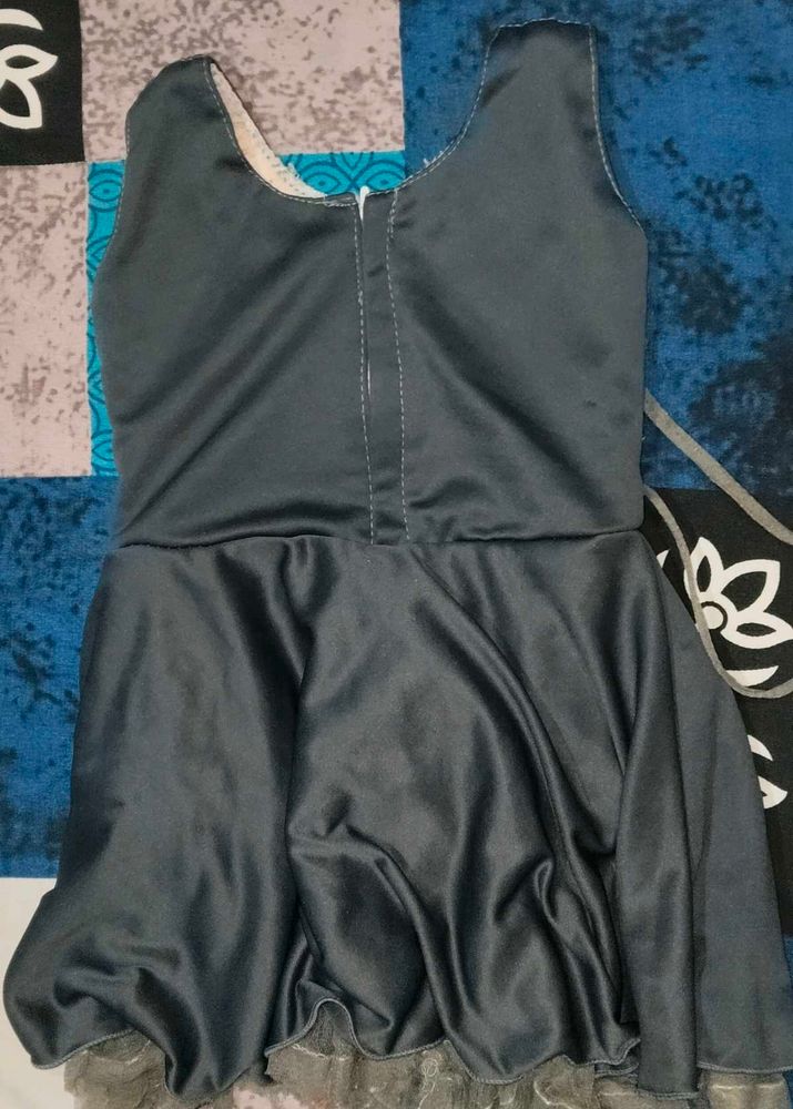 Grey Sleeveless Dress
