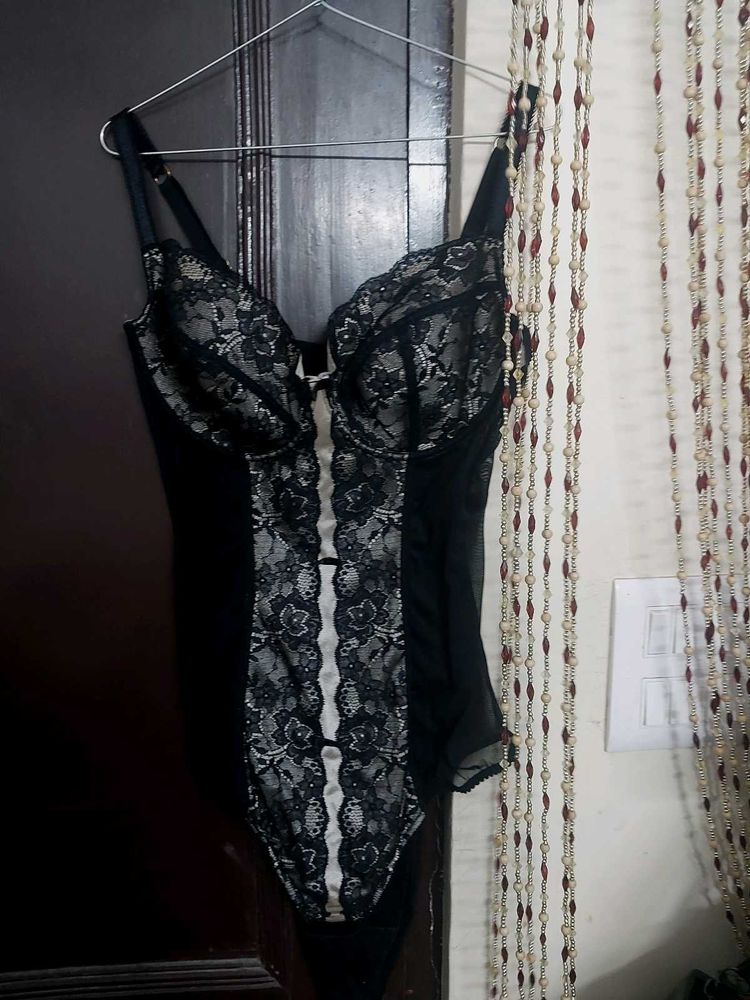 Lace Corset Bodysuit