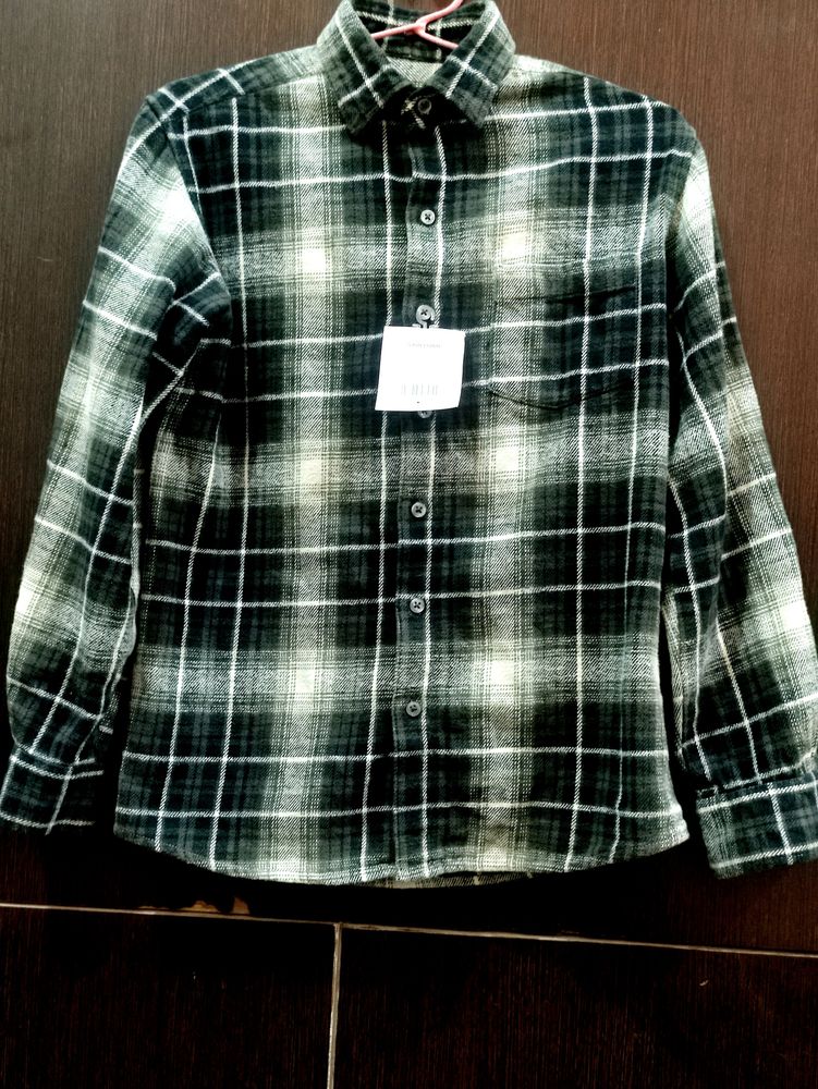 Men Woolen Shirt For Winter