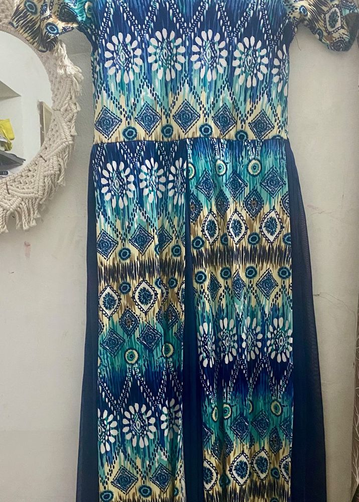 Patterned Maxi Dress