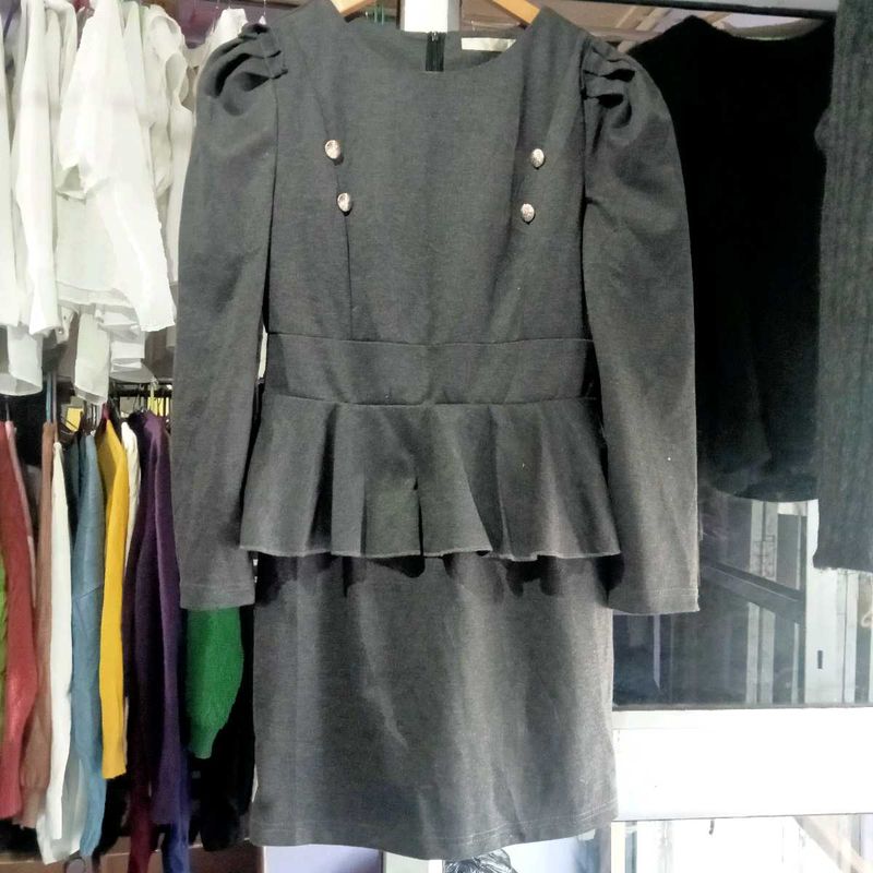 Grey Petlum Dress