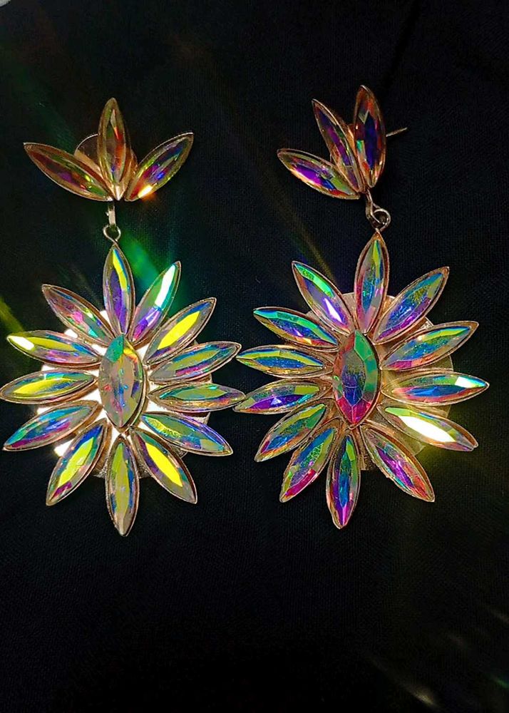 Statement Flower Earrings