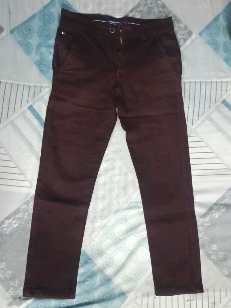 Brown Casual Trousers
