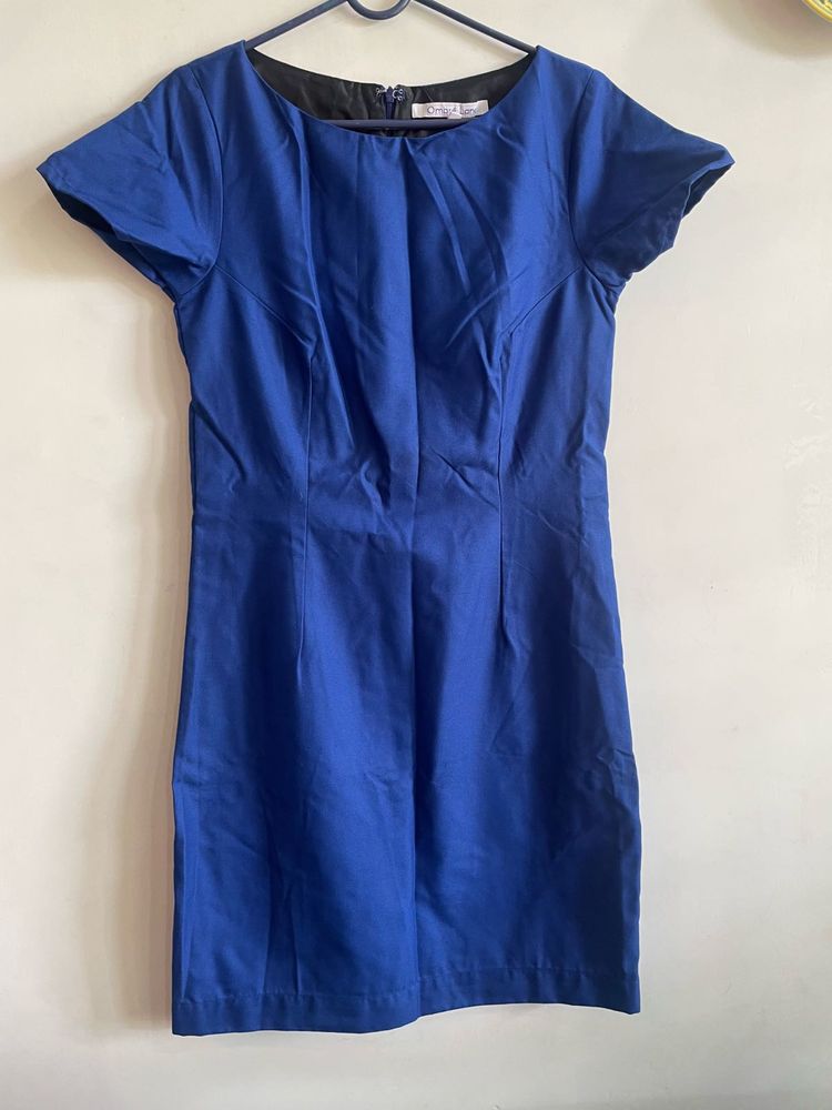 Cobalt Blue Sheath Dress