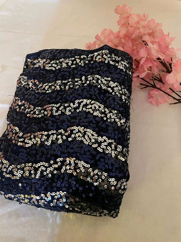 Ready To Wear Partywear Sequence Saree