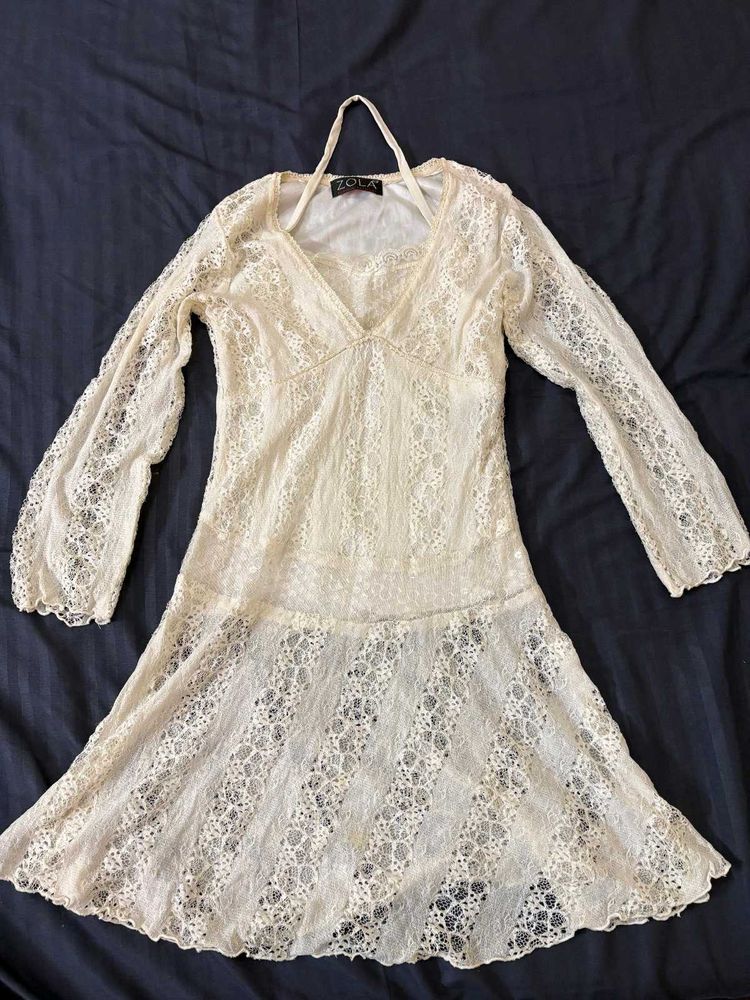 Zola Lace Mini Top/Dress