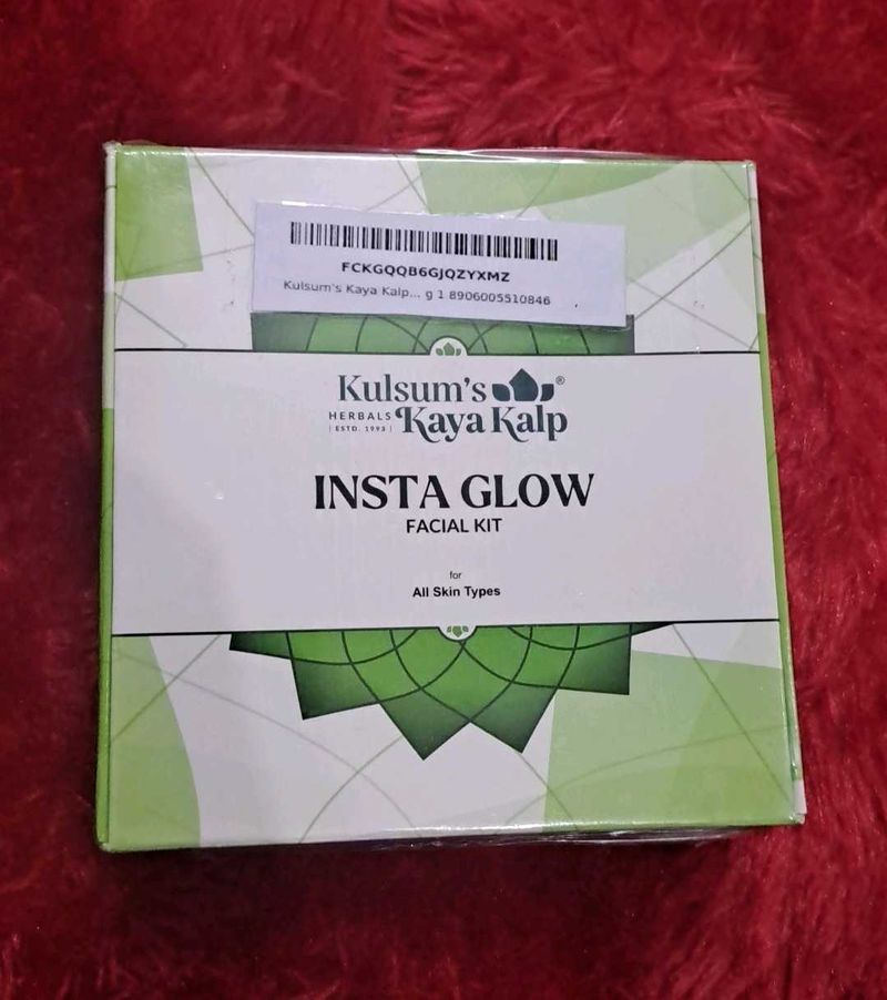 Kulsum&#39;s Kaya Kalp Herbals Insta Glow Facial Kit