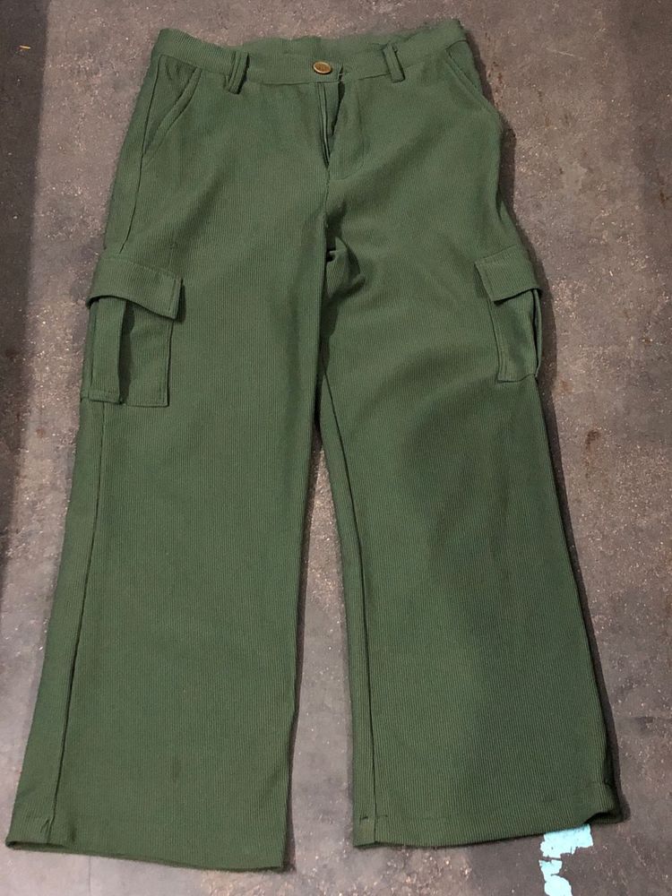 Olive Green Cargo Pants