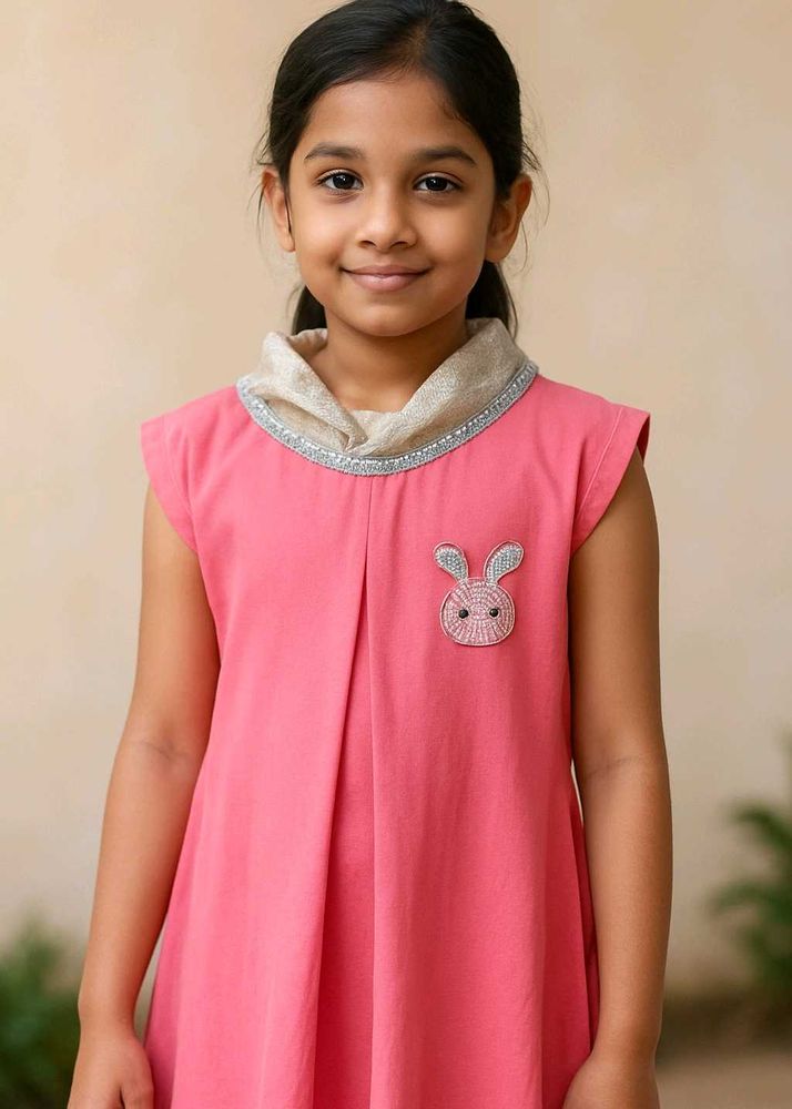 Cute Pink Bunny Dress