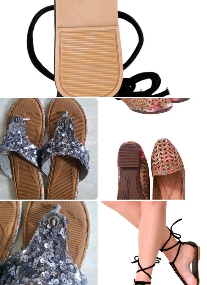 combo of 3 (flats) in good condition 🌺