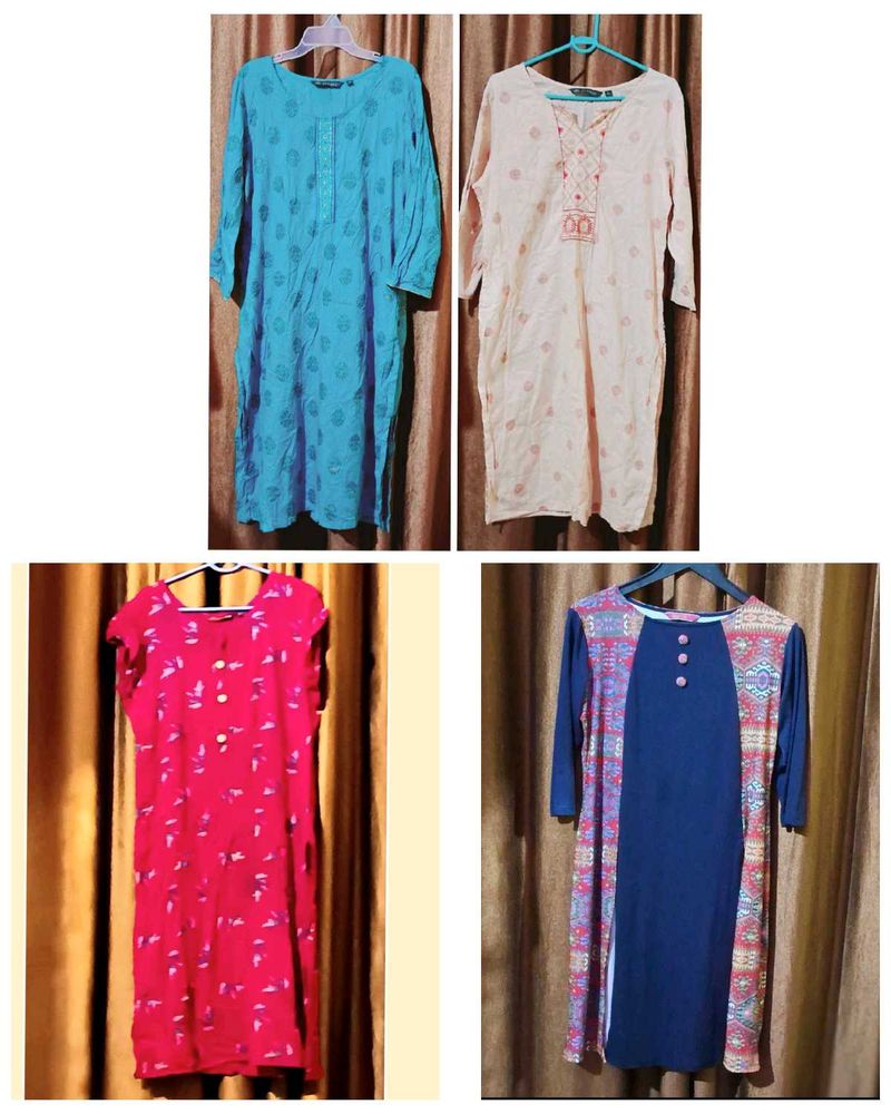 Combo Of 4 Kurti
