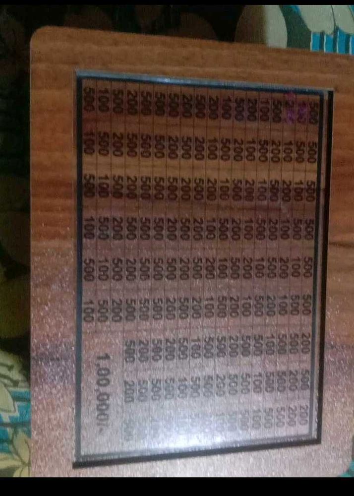 Wooden Bank