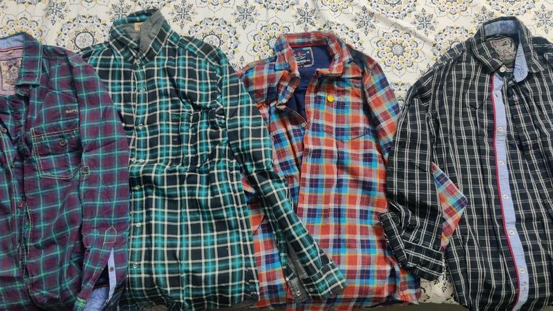Combo Offer For 4 Shirts