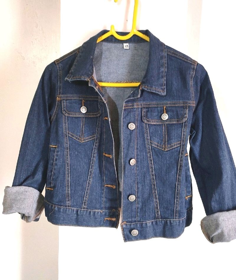 Price Drop✅Crop Denim Jacket