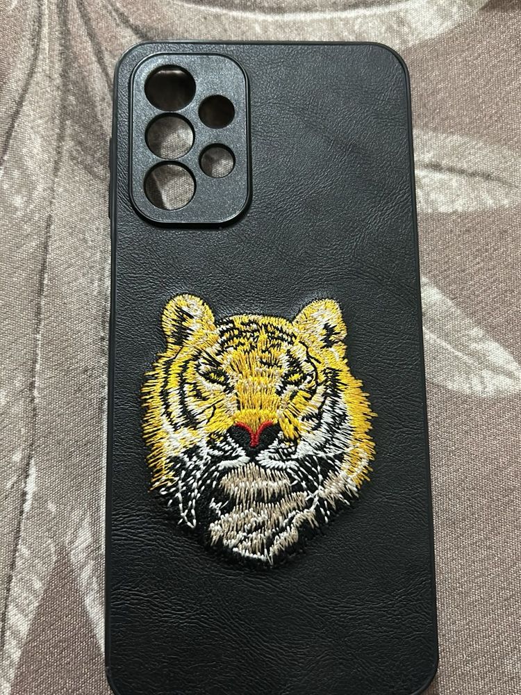 Tiger Embroidered Phone Case