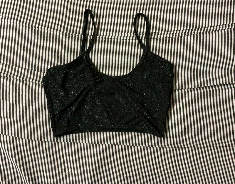Black Bralette Top