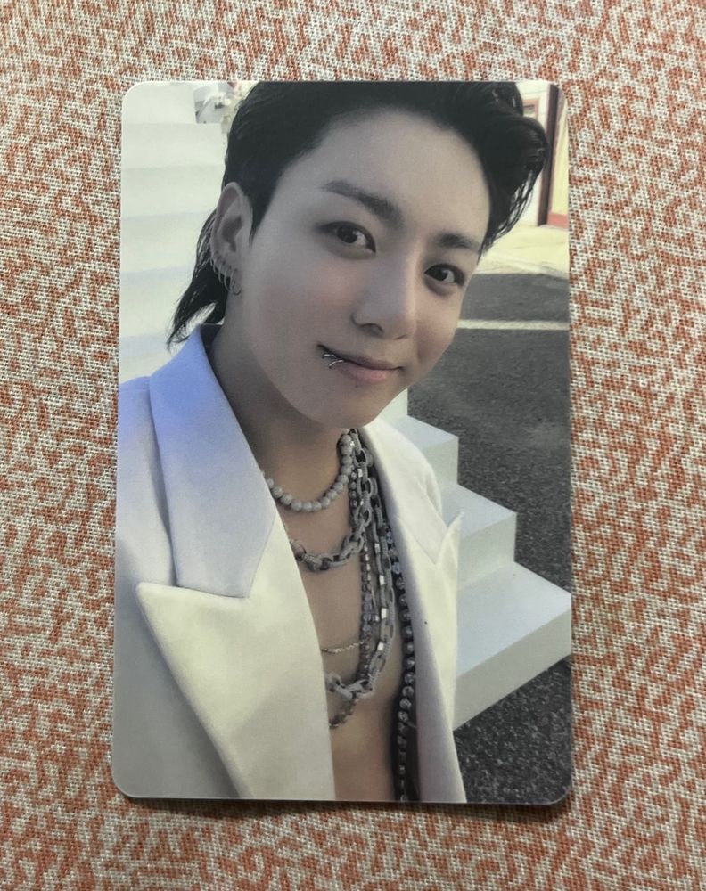 BTS Jungkook official golden Photocard