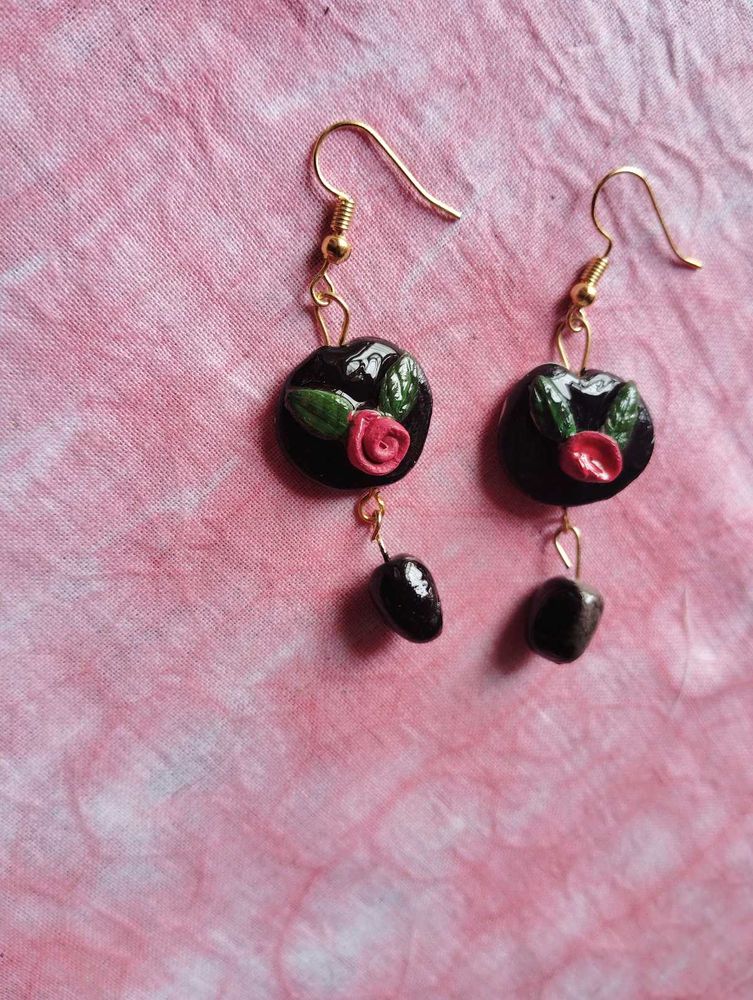 Bohomian Rose Earrings
